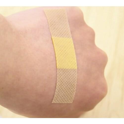 100pcs First Aid Bandage Heel Cushion Adhesive Plaster Band Aid Wound Dressings Adhesive Plaster Emergency Kit