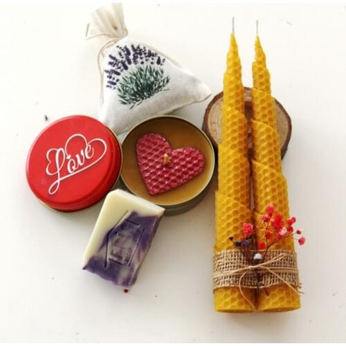 Frig Lavender Design Gift Love Wax Candle Set Candlestick Waxy 14 February Series