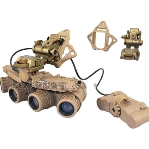 Package include: 1*NVG18 Model + 1*Aluminium L4G24 Helmet Mount +Helmet Mount