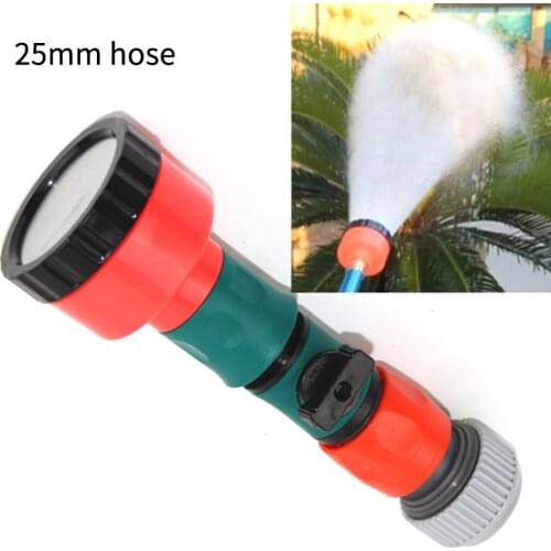 Greenhouse Seedlings Shower Lawn Watering Hose Handheld Sprinkler Straight Nozzle Home Garden Spray Head With Switch