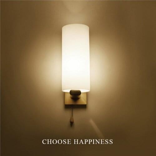 Glass Creative Modern Novelty Lighting Fashion Sweety Simple Wall Lamps Porch Light Warm White Light For Bedroom Living Room