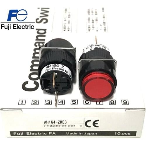 Fe fuji pilot lamp AH164-Z AH165-Z E3 (W/R/Y/G) White Red Yellow Green 24V LED Brand new original