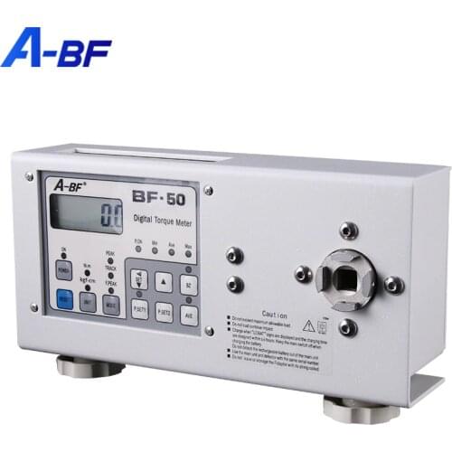 A-BF BF-50 Digital Torque Meter High Precision Electric Drill Button Torque Tester Motor Tester for Electric Screwdriver