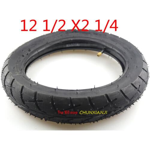 Lightning Shipment 12 1/2 * 2 1/4 Inner and Outer Tire for Many Gas Electric Scooters and E-Bike 12 1/2x2 1/4 Tyre