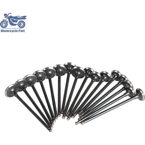 Motorcycle Parts Intake & Exhaust Valves Stem Kit For Suzuki GSF 250 GSF250 GJ74A Inlet Outlet Valve