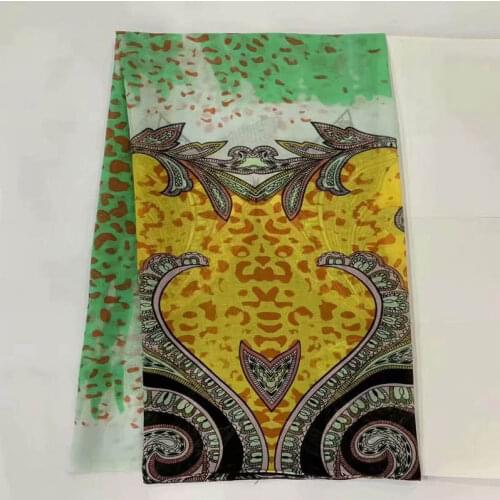 2020 Fashion high quality swiss voile cotton african lace fabric 5 yards printed fabric for womens dress. L99201
