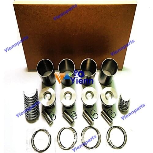 4HK1 Engine Overhaul Rebuild Kit For Isuzu Excavator Loader Truck Diesel Engine Liner Kit With Full Gasket