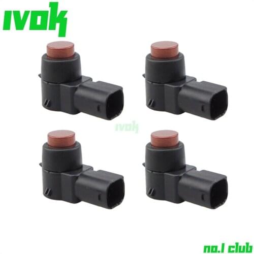 4X PDC Parking Distance Control Sensors For Citroen C4 C5 C6 Peugeot 307 407 Partner Tepee 9663821577V7 0263013125