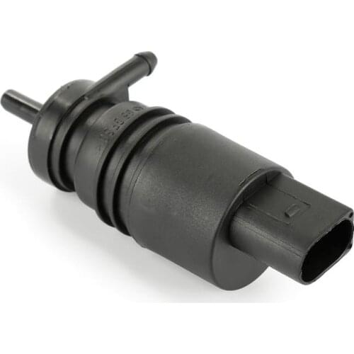 67128362154 Windshield Fluid Washer Pump/Motor Replacement for BMW E46 E38 E39 E60 E65 E53 X5 Z4 with Rubber Grommet