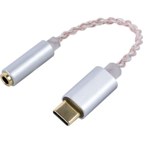 Type-C Adapter DAC Digital Audio Decoding Headphone Amplifier Type C Adapter 32Bit384Khz