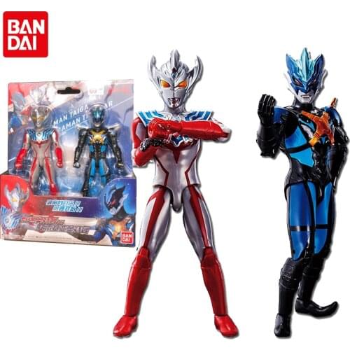 Bandai Ultraman Taiga Torrecchia Action Figure Model Movable Super Hero Toys Set Cartoon Ultraman Toys Collection Kids Gift
