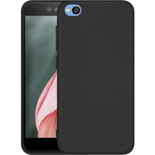 Case for xiaomi redmi GO case frosted TPU all-inclusive protective cover candy solid color material shell creative soft shell