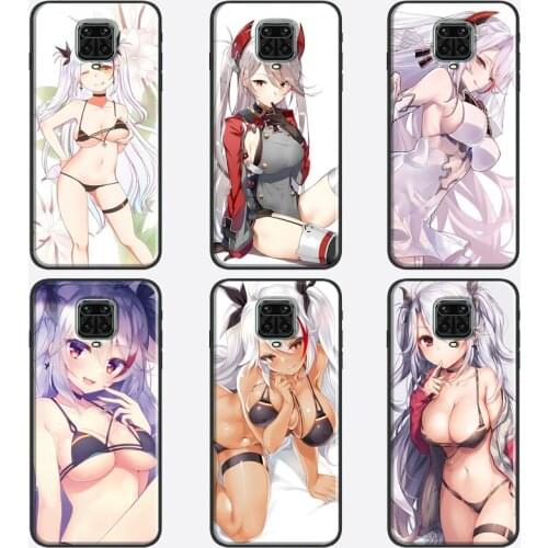 Azur Lane Prinz Eugen Anime Cover For Xiaomi Redmi Note 10 Pro Note 9 Pro Note 8 Pro K40 8T 9S 9A 9C 9T 9 Phone Case