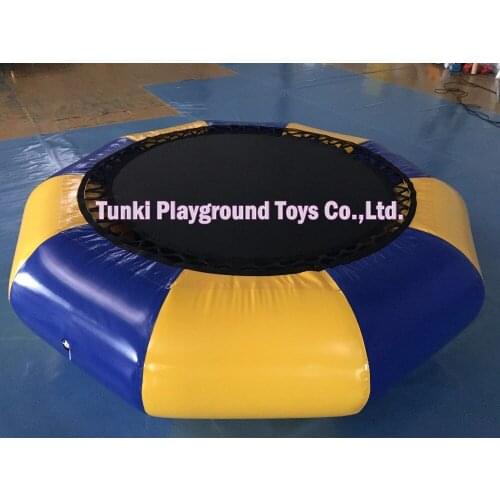 Small children jumper trampoline bouncing