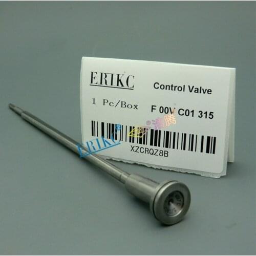 ERIKC F00VC01315 Common Rail Fuel Valve F00V C01 315 Injector Control Valve F 00V C01 315 Nozzle Part for 0445110136 0445110188