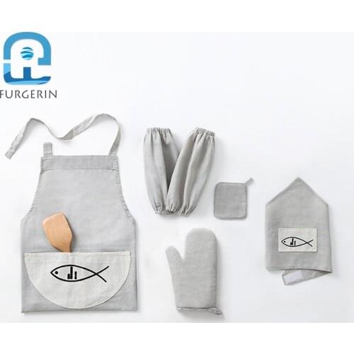 Фартуки с длинным рукавом для кухни FURGERIN China At AliExpress