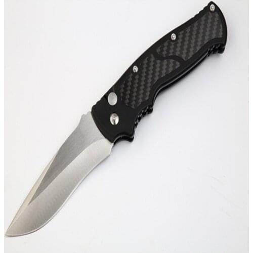 Brandon M2 Side Opening Carbon Fiber+Aluminum Alloy D2 Blade High Hardness Outdoor Hunt And Camp Pocket EDC Tool Gift For Men