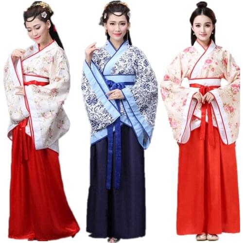6 Color Chinese Traditional Tang costume Women Fairy Tang Dress Tang Suit Wedding long sleeve Princess Chaise Dresses for Women