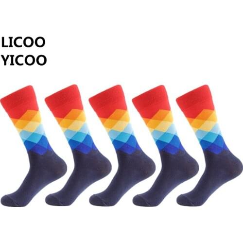 LICOOYICOO Mens Summer Socks