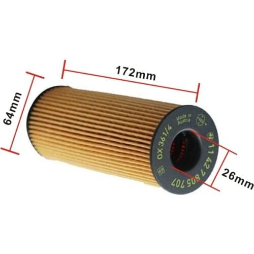 Oil Filter for BMW 520d 318 316 320 123 120 118 116 X3 X6 X5 X1 E82 E92 E81 F11 F10 F16 11427805707,11427807177