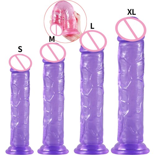 Multiple Size Dildo For Women Strong Suction Cup Realistic Penis Sex Toys Huge Soft Anal Butt Plug Female Masturbator Big Dick