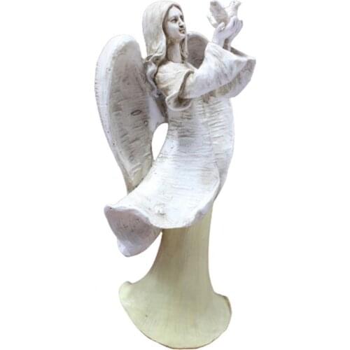Fashion Figurines Ornament Garden Dove Figurine Long Lasting Handicraft Statue Home Decoration Tools