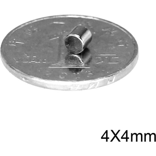 20~1000pcs 4x4 mm Mini Small Round Magnets N35 Neodymium Magnet disc Dia 4x4mm Permanent NdFeB Strong Powerful Magnets 4*4 mm
