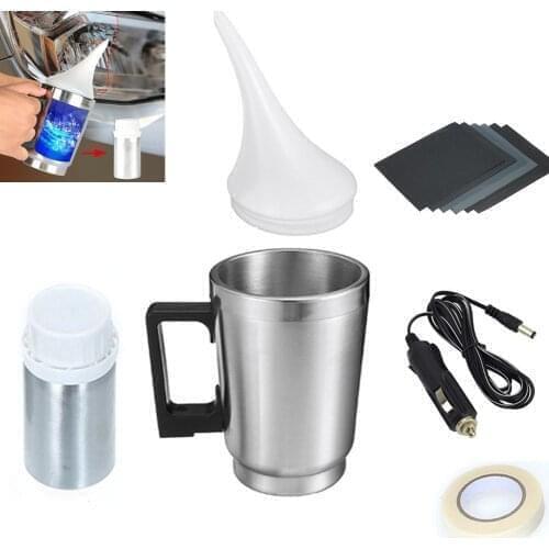 Car Headlight Polish Vehicle 100ml Car Glass Renovation Non-Scratch Refurbishmen Repair Hydrophobic Coat Scratch Repair Kit