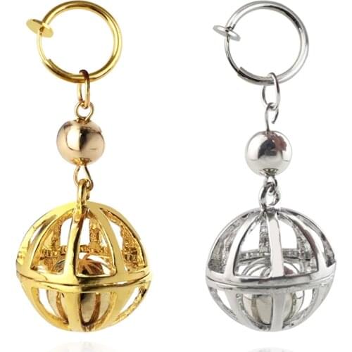 Anime Tokyo Revengers Kazutora Hanemiya Earrings Hollow Ball Pendant Dangle Earring Cosplay Jewelry Accessories
