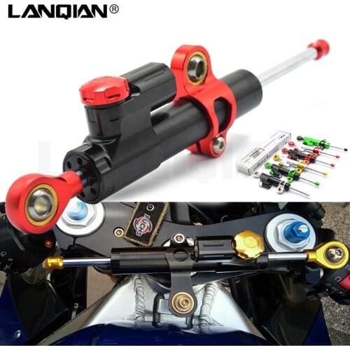 Motorcycle Damper Stabilizer Damper Steering Reversed Safety Control For SUZUKI DL650/V-STROM GSR600 GSR750/GSX-S750 GSXR1000