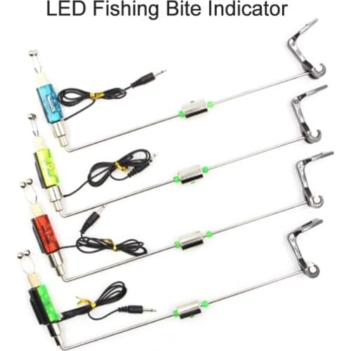 Cap Fishing Bite Alarm LED Fishing Bite Indicator Alarm Carp Fishing Tool