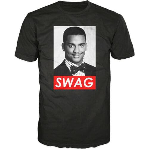 Swag Carlton Funny Hipster Fresh Hype Fresh Prince Nerd Geek Thug T-Shirt 2019 Unisex Tee
