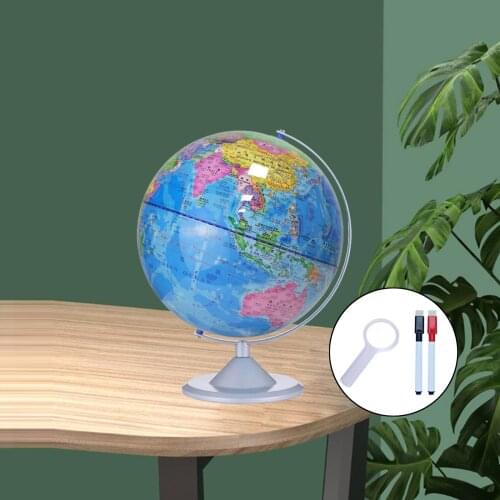 World Globe Decoration Map Globe Home Decor Figurines Office Desk Living Room Accessories Room Decor Gift Home Decoration