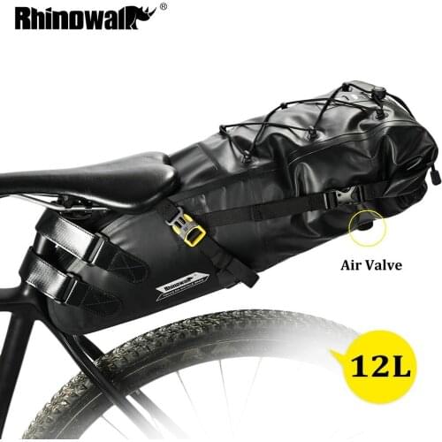 Waterproof Bike Saddle Bag Bicycle Bag MTB Road Cycling Tail Rear Bags Luggage Pannier Pouch Bike Accessories Seat Bags 5/10/12L