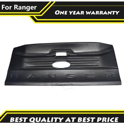 Off-road Trunk Tailgate Plate Cover Rear Door Cover Panle Fit For Ranger T6 T7 T8 2012-2021 Wildtrak Ladding On Back Door Cover