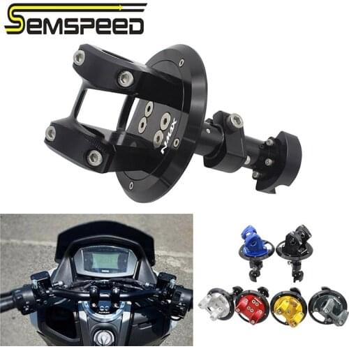 Semspeed N MAX 2021 Motorcycle handlebar clamp risers bar Mount Clamp for Yamaha namx155 150 125 2020 2021 with logo NMAX