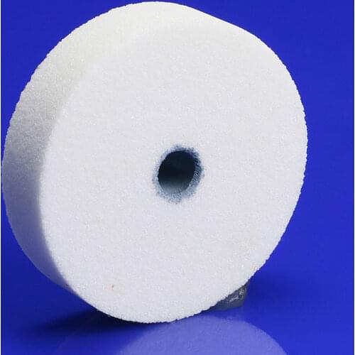 1pcs White 70mmx20mmx10mm Good Quality Sandy Polishing Wheel Sand Bond Grinder Ceramic Abrasive Grinding Wheel for Metal
