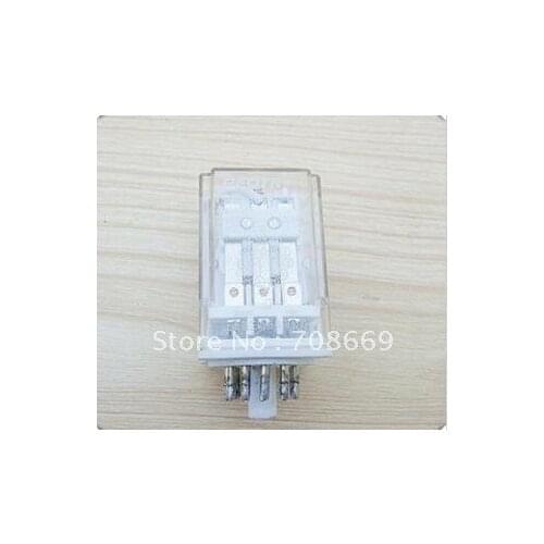 10PCS JQX-10F 10A AC 220V 3Z Coil PCB Electromagnetic Relay 11 Pin 3PDT Power Relay