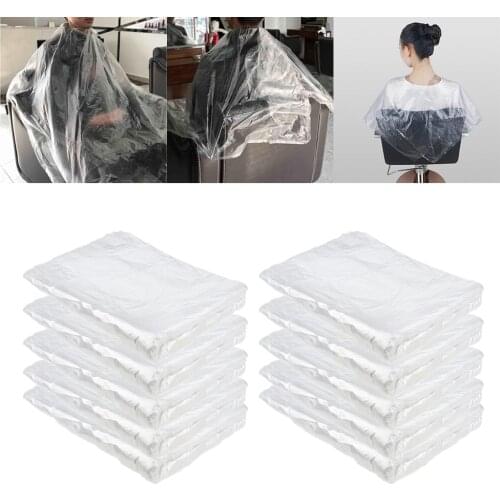 1000 Pieces Disposable Hair Cutting Cape Gown Protect Salon Capes Cloth