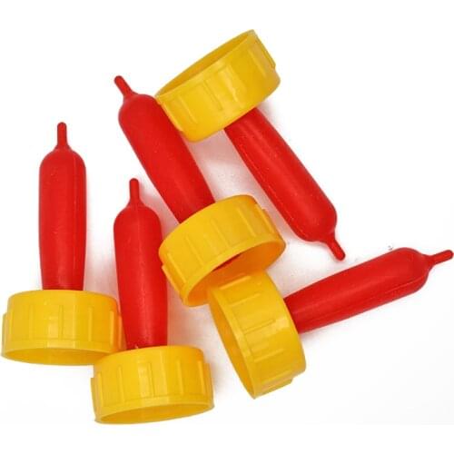 30PCS Lamb Goat Milk Nipple Drinker Farm Livestock Lamb Drinking Water Bottle Mouth Accessories Pacifier Feeding Bottle Tools