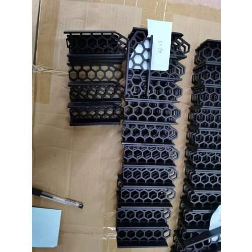 Funssor 1set Voron 0.1 3D printer aluminum alloy metal skirts and skirt mirror kit black anodized for Voron0.1 upgrade