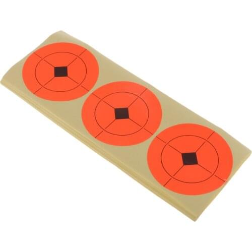 40 Sheet/120pcs 3'' Self-adhesive Paper Targets Stickers for Shooting Hunting Exercise