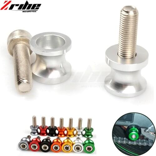 6mm 8mm 10mm Motorcycle CNC Aluminum Swingarm Spools Slider For Yamaha FZ6 FAZER FZ6R FZ8 MT07 FZ07 FZ1 FAZER XJ6 MT09 SR FZ09