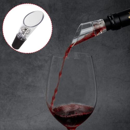 Red Wine Aerating Pourer Spout Bar Accessories Wine Aerator Quick Aerating Pouring Tool Pump Portable Filter Wine Decanter Tool