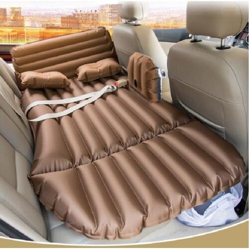 Car Air Inflatable Travel Mattress Bed Multi Functional Sofa Pillow Outdoor Camping Mat Baby inflatable bed