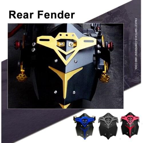 For Yamaha MT07 MT-07 MT09 Z800 Rear Fender Mudguard Mudflap Mud Spash Guard Motorcycle Rear Wheel Cover Black/Blue/Yellow/Red
