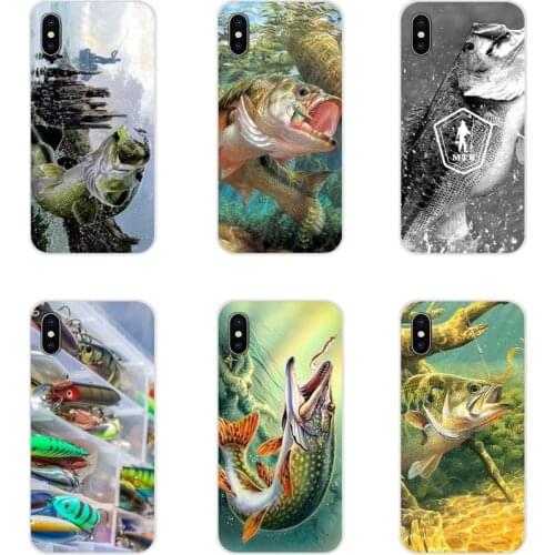 Case For HTC One U11 U12 X9 M7 M8 A9 M9 M10 E9 Plus Desire 630 530 626 628 816 820 830 fish jump out of water Fishing Tackle Box