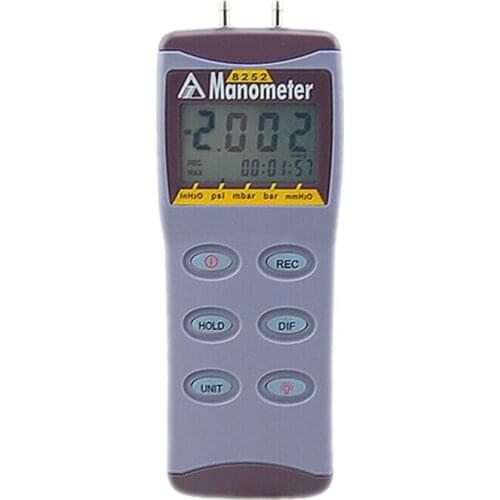 AZ-8252 High Precision Digital Manometer Pressure Instrument Gauge