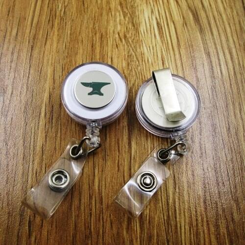 Anvil ID Badge Reel for Docter Nurse Teacher Student retractable recoil id badge holder work fun