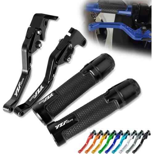 For YAMAHA YZFR25 2015 2016 2017 2018 2019 2020 Brake Handle Clutch Levers Motorcycle Thruster Grip Handle Bar Cap End Plugs